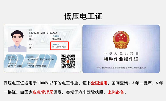 昆明市應急管理局電工證考試流程及理論實操考試內容